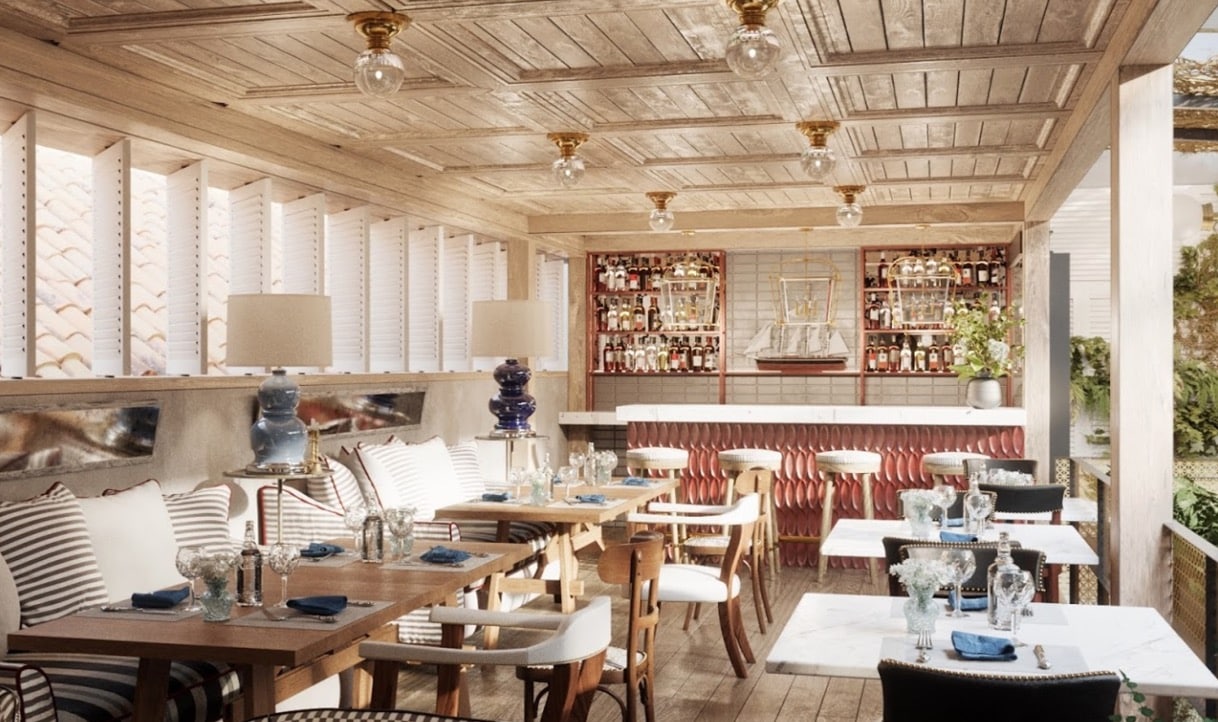 fine dining restaurant interior in colombia