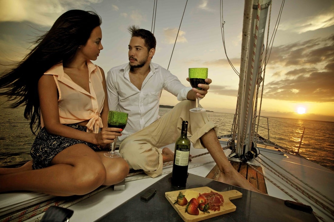 romantic sunset your in colombia as part of a travel package