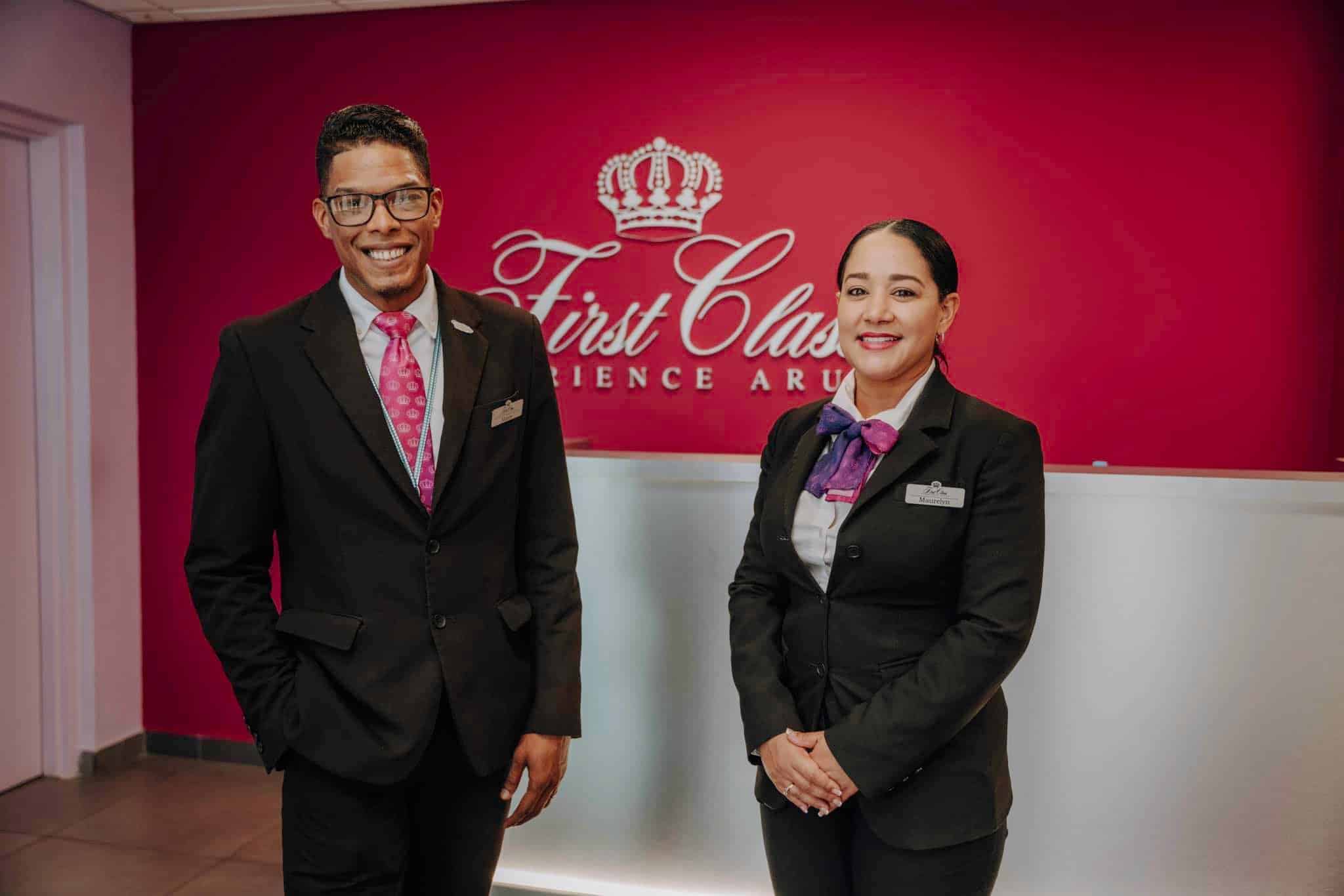 2 hosts of first class experience