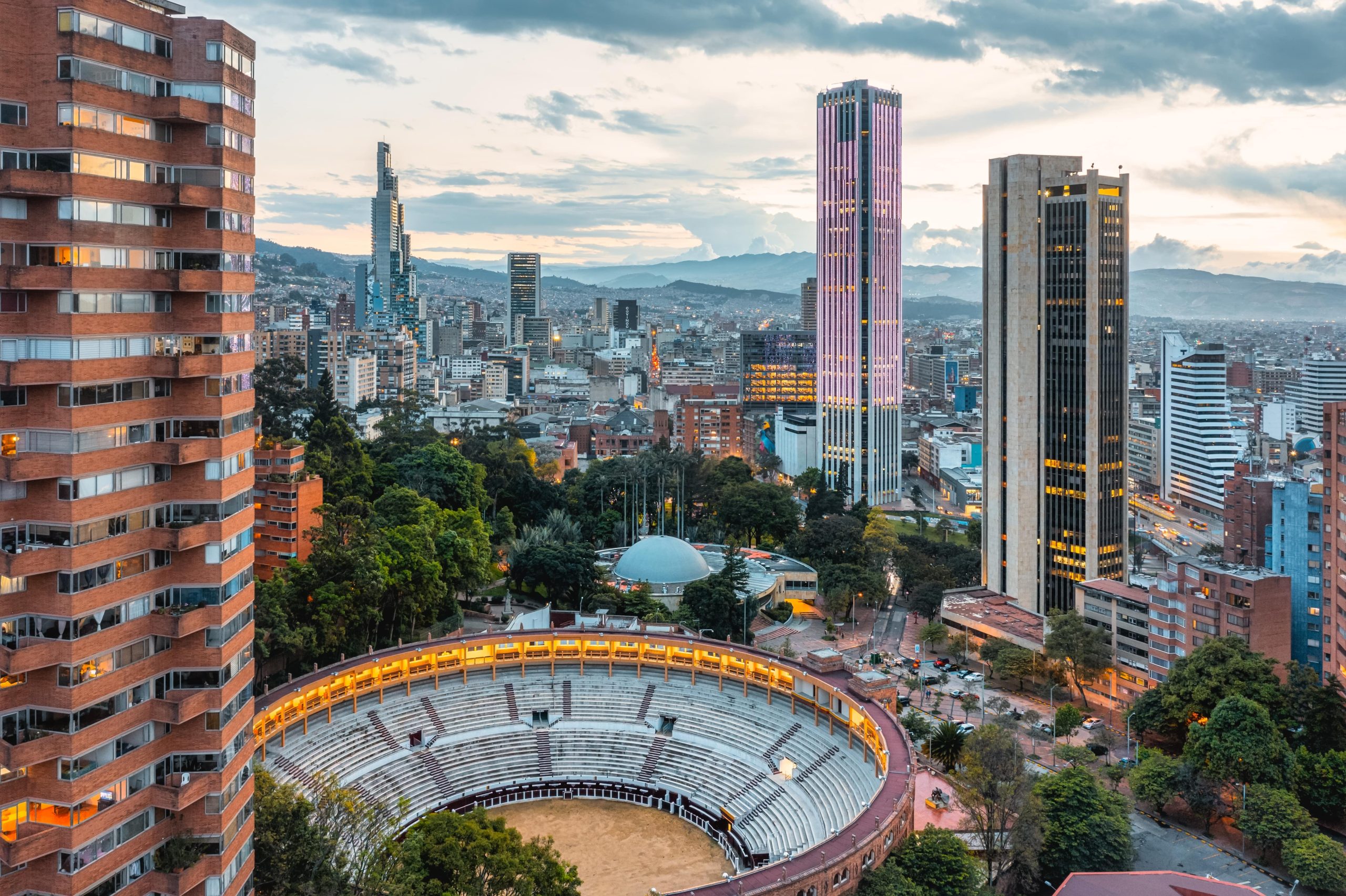 view of bogota city