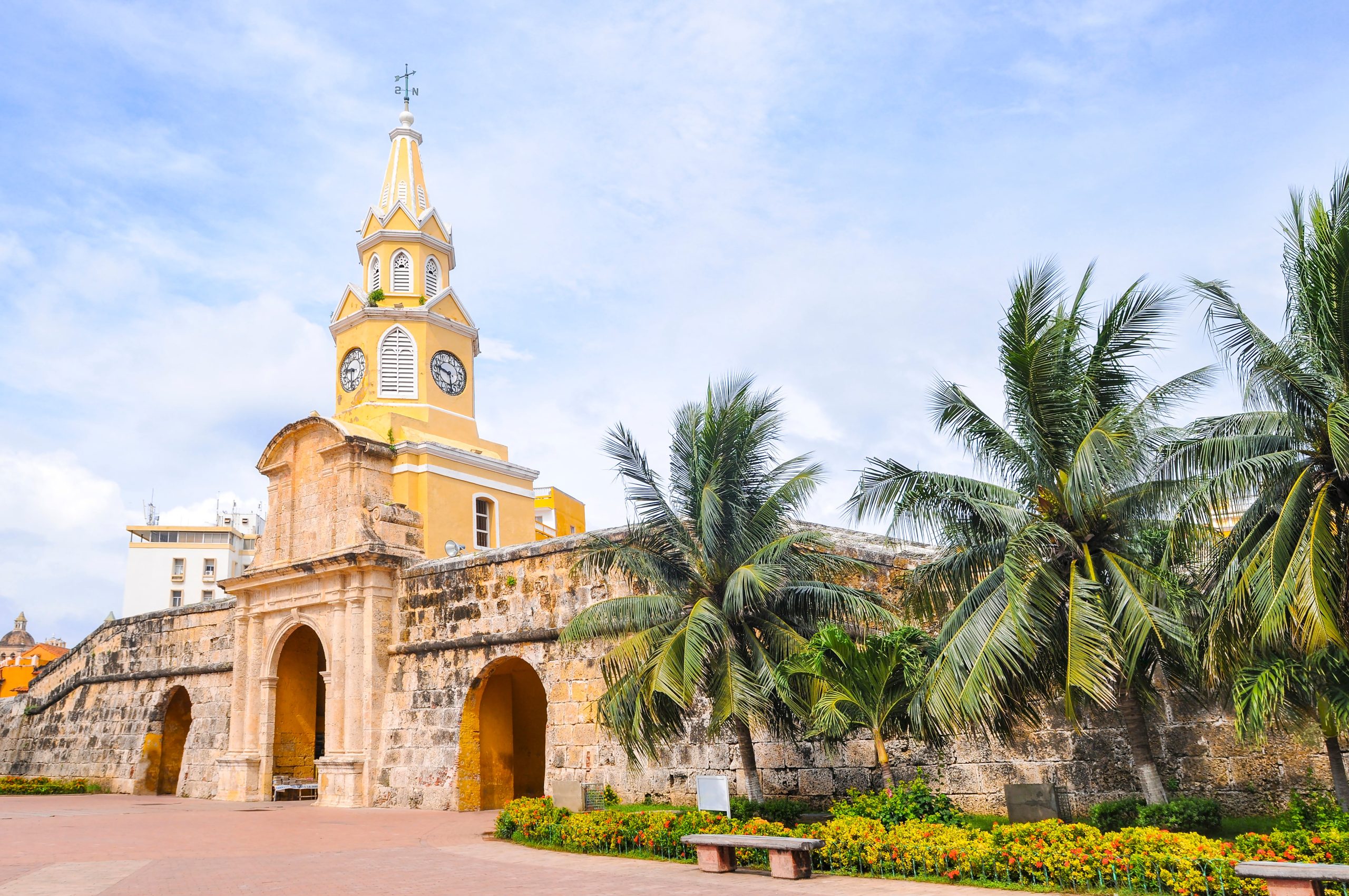 Traditional church in colombia